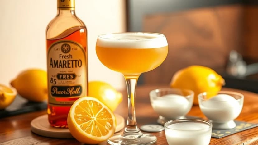 Så gör du en perfekt amaretto sour