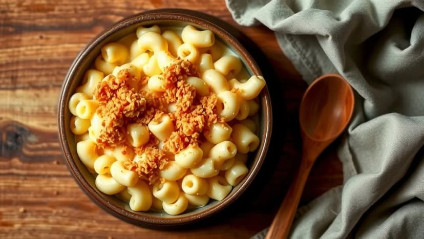 Amerikansk mac and cheese recept som smakar hemma