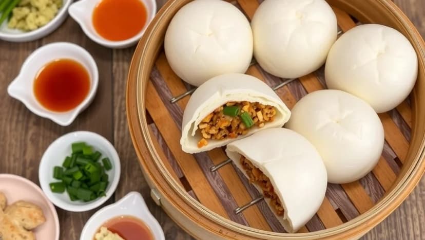 Gör dina egna bao buns hemma