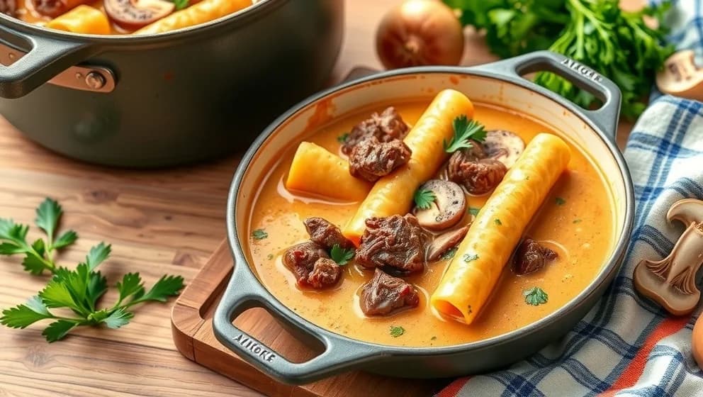 Biff stroganoff recept som funkar varje gång
