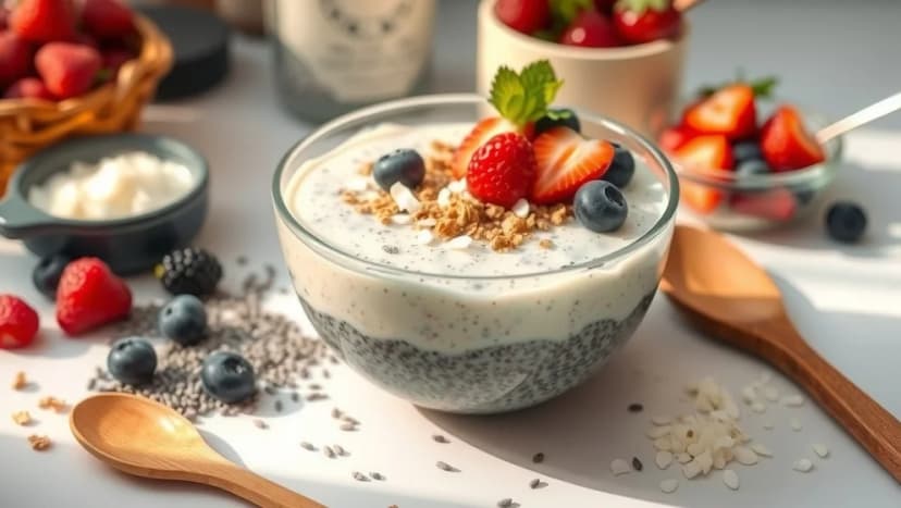 Gör din egen chia pudding på 5 minuter