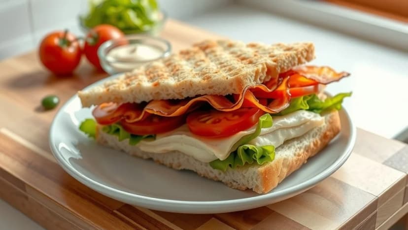 Gör själv den perfekta club sandwich