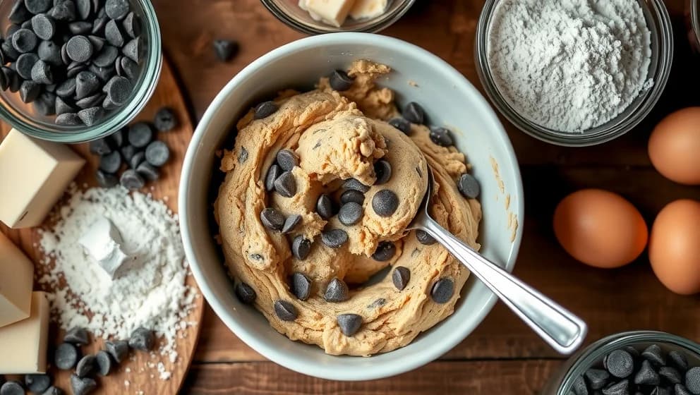 Cookie dough recept som smakar hemgjort