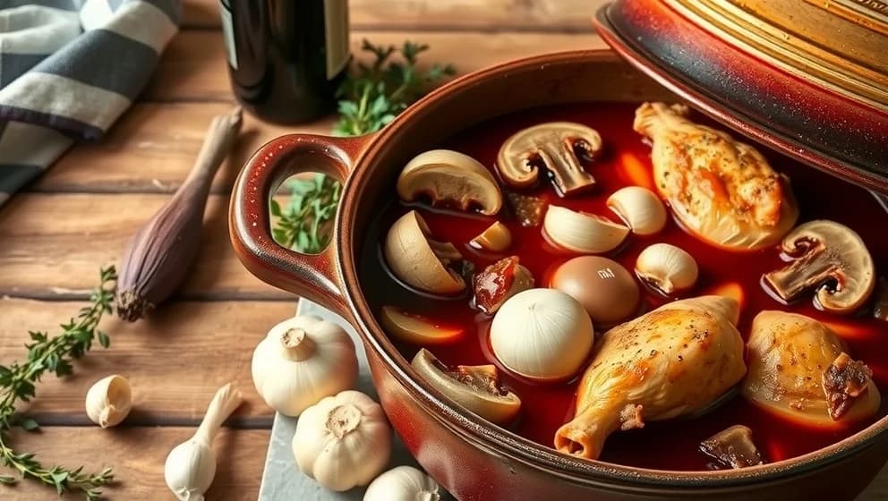 Coq au vin recept som blir perfekt varje gång
