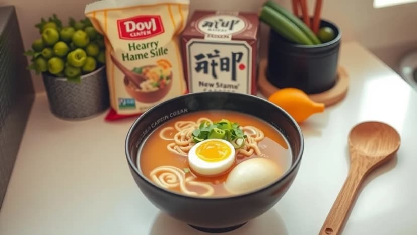 Gör enkelt ramen hemma på 20 minuter