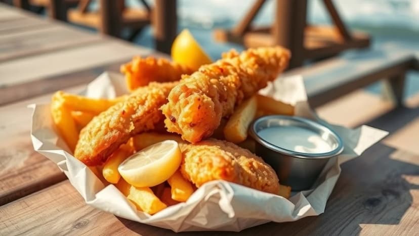 Fish and chips recept från en brittisk klassiker
