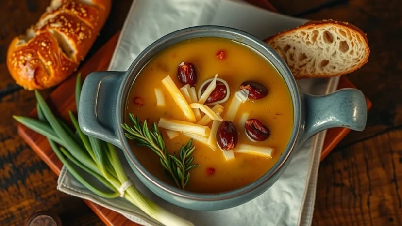 Fransk löksoppa recept