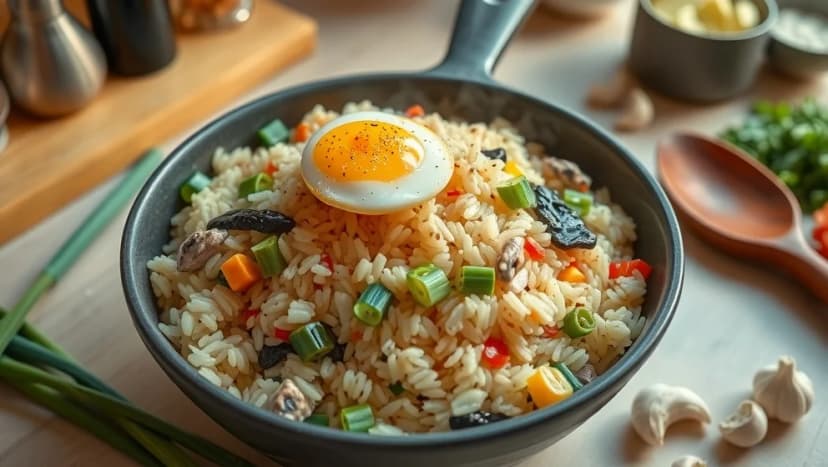 Fried rice recept som smakar hemma