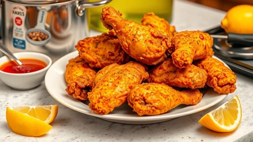 Friterad kyckling recept som blir perfekt hemma