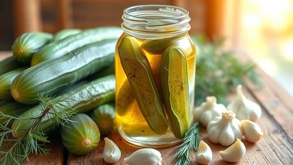 Gammaldags ättiksgurka recept som smakar som förr
