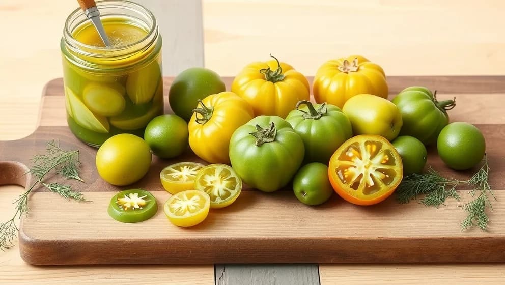 Gröna tomater recept som smakar fantastiskt