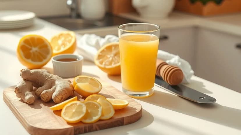 Gör din egen ingefära shot hemma