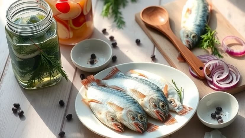 Så gör du inlagd sill hemma