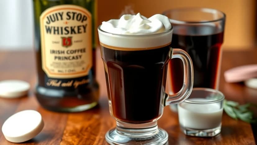 Så gör du Irish coffee hemma