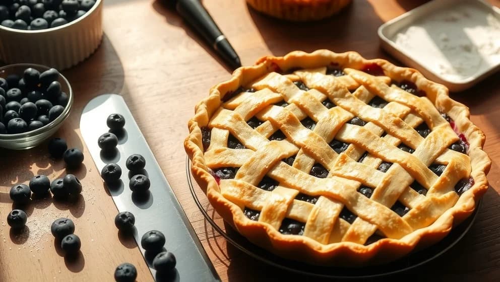 Klassisk blåbärspaj recept