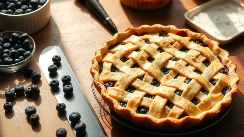 Klassisk blåbärspaj recept