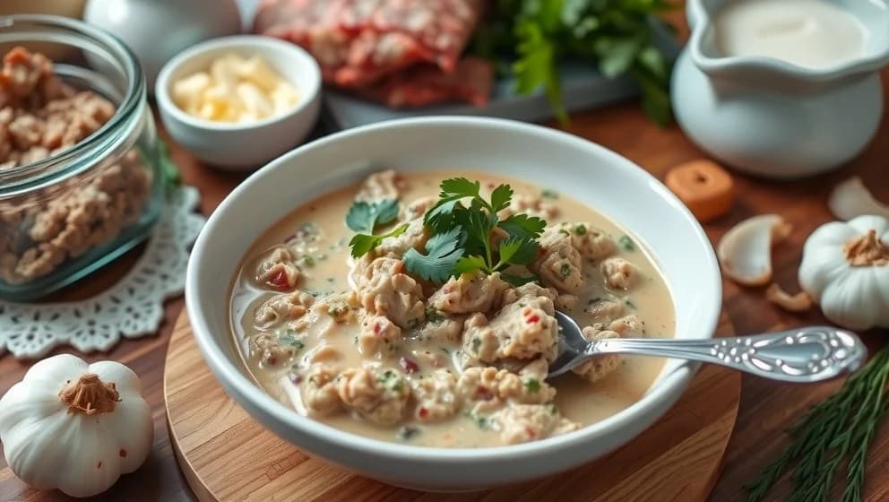 Köttfärssås med grädde som smakar helt fantastiskt