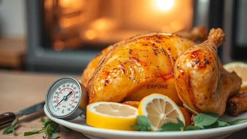 Perfekt kyckling i ugn på 45 minuter
