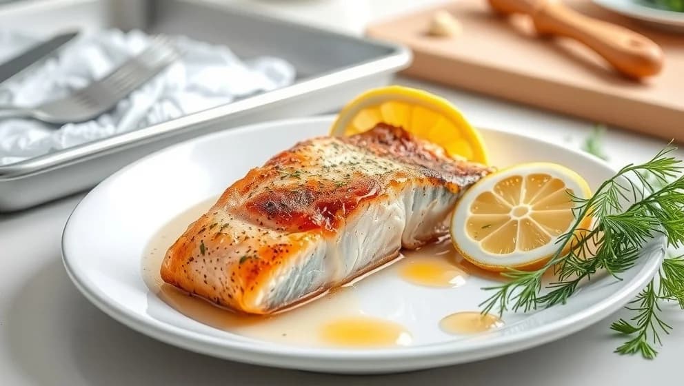 Lax i ugn som blir saftig och god