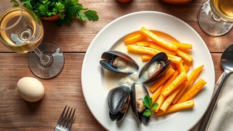 Moules frites recept