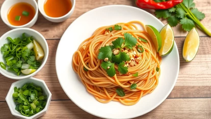 Gör pad thai hemma på 15 minuter