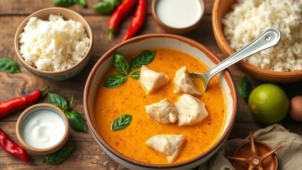 Panang curry recept som smakar hemlagat