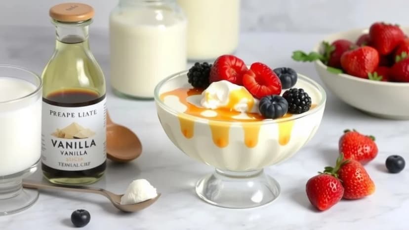 Gör panna cotta hemma på bara tio minuter