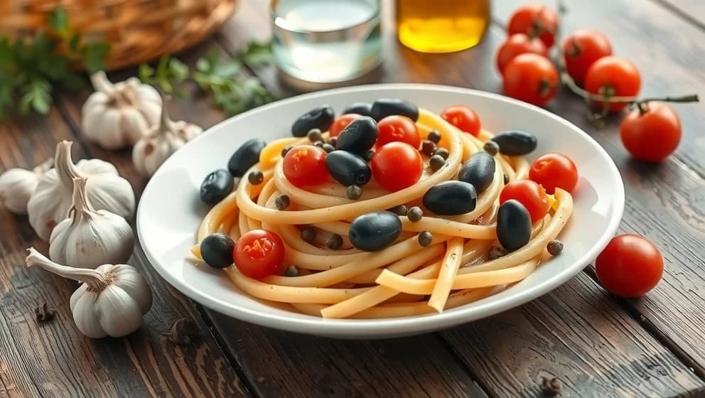 Pasta puttanesca recept som smakar verkligen gott