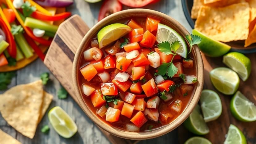 Gör din egen pico de gallo hemma