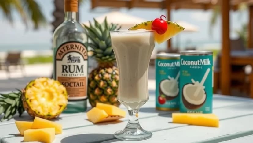 Så gör du perfekt piña colada hemma