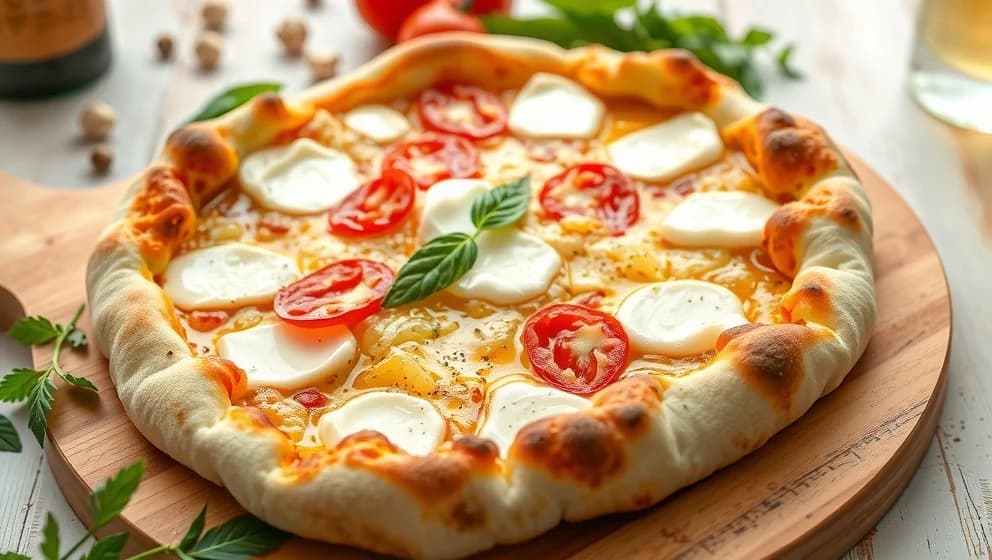 Pizza bianco recept från Rom