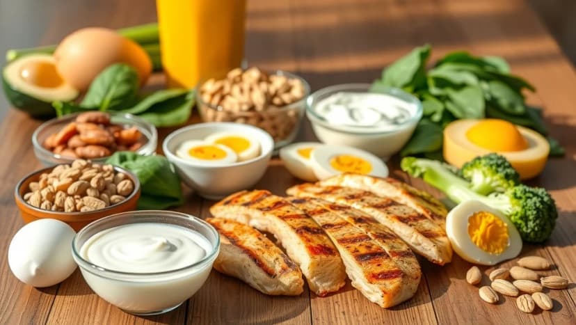 Proteinrika recept som smärtfri blir goda