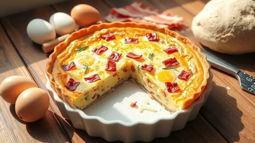 Quiche lorraine recept som aldrig misslyckas