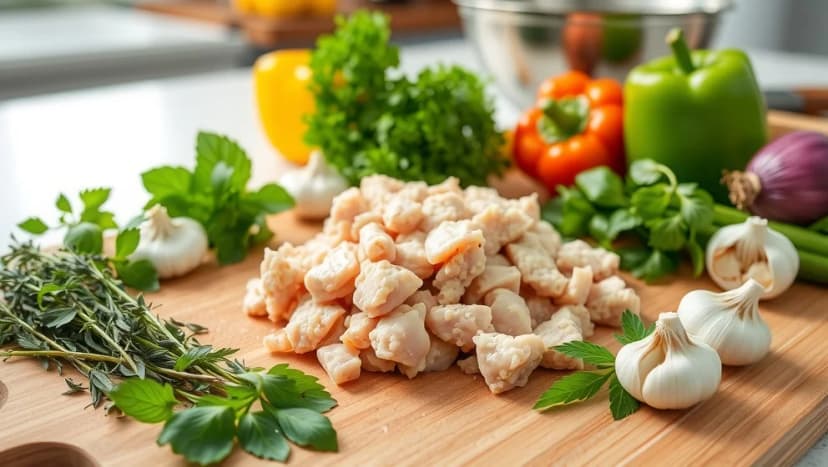 Recept med kycklingfärs som smeckar