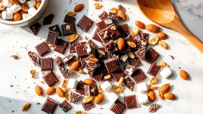 Rocky road recept hemma på 15 minuter