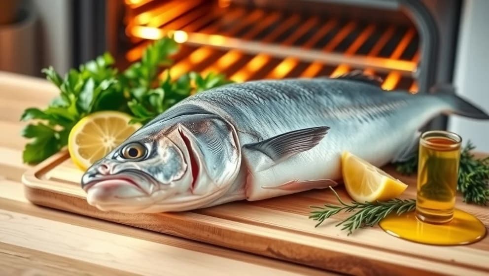 Röding i ugn blir saftig och god