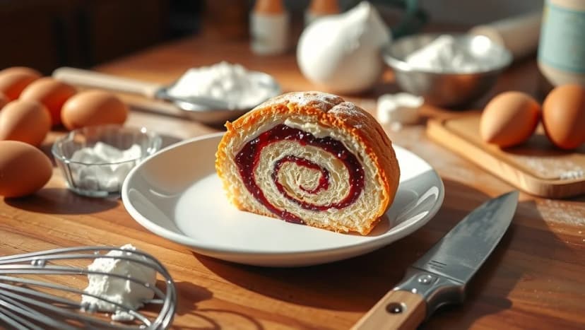 Rulltårta recept från Fredriks fika