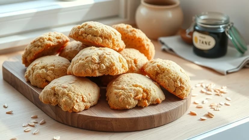Scones med havregryn – enkelt och gott