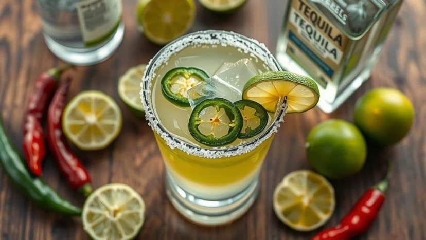 Spicy margarita recept som smakar fantastiskt