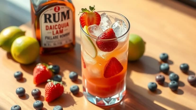 Gör din egen strawberry daiquiri hemma