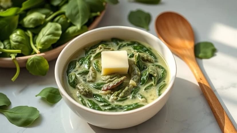 Stuvad spenat recept som alla älskar