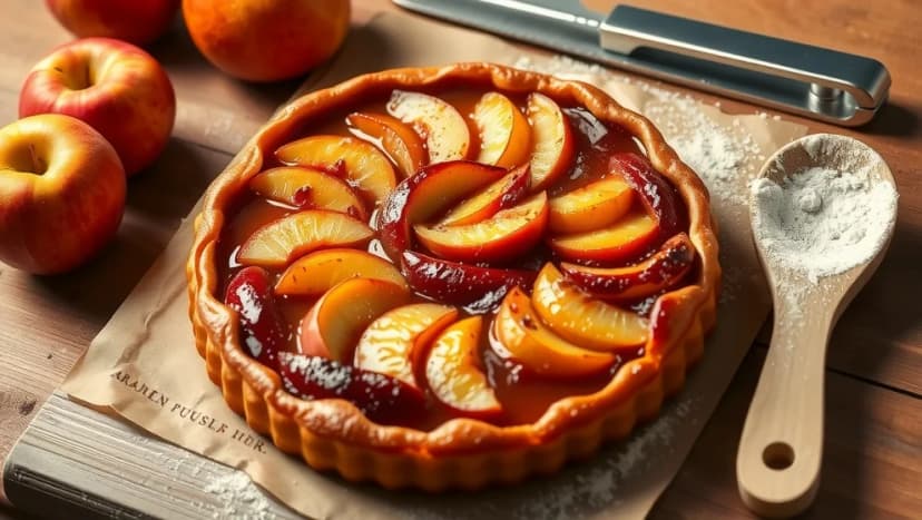 Tarte Tatin recept från början till slut