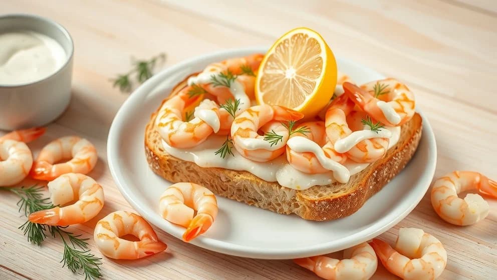 Toast Skagen recept som smakar som på restaurang