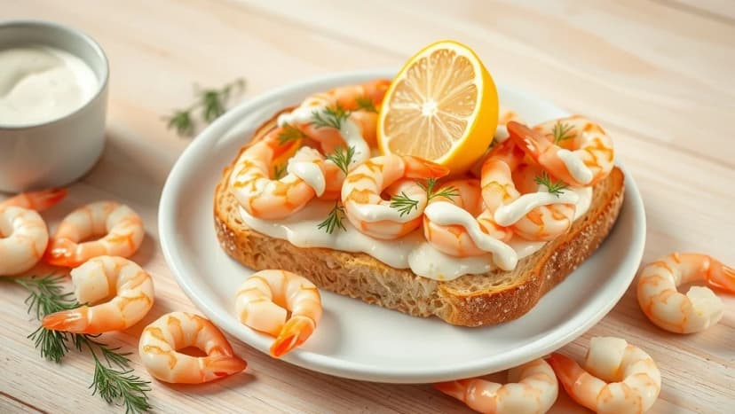 Toast Skagen recept som smakar som på restaurang