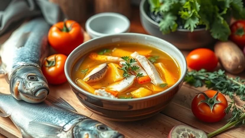 Världens godaste fisksoppa recept