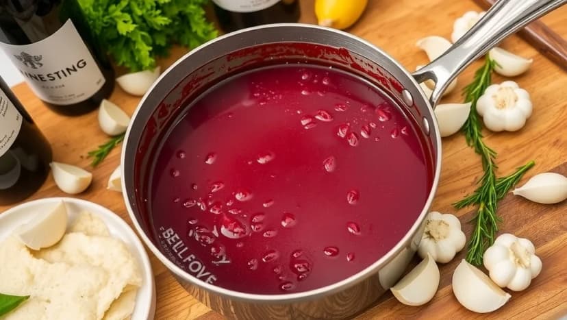 Världens godaste rödvinssås recept