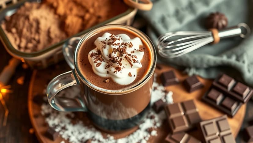 Gör din egen varm choklad hemma