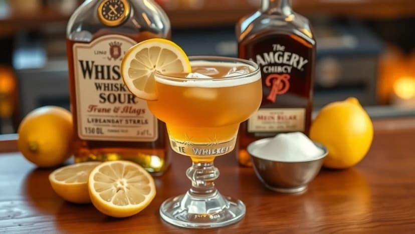 Gör din egen whiskey sour hemma